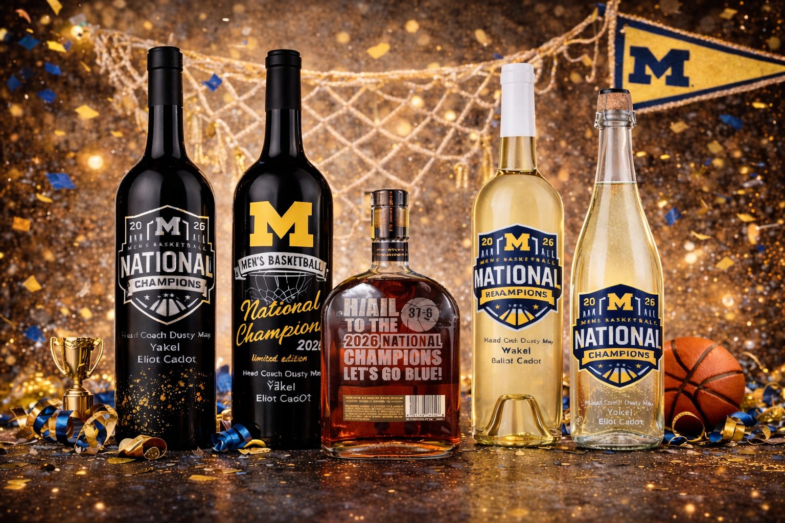 Michigan Wolverine National Championship Collection - Wine Palace