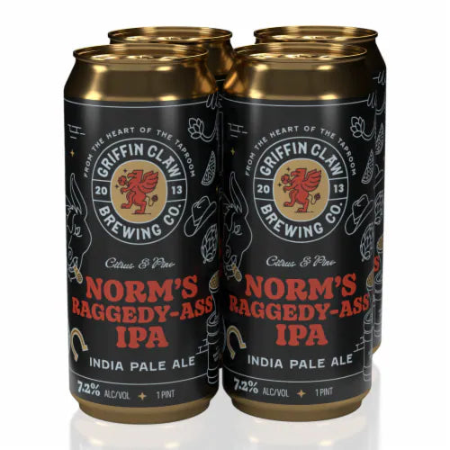 Griffin Claw Norms Raggedy-Ass IPA