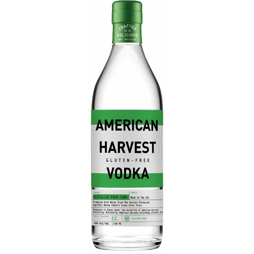 American Harvest Green Label Vodka