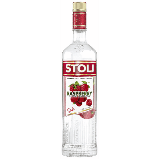 Stoli Raspberry Vodka 1L bottle
