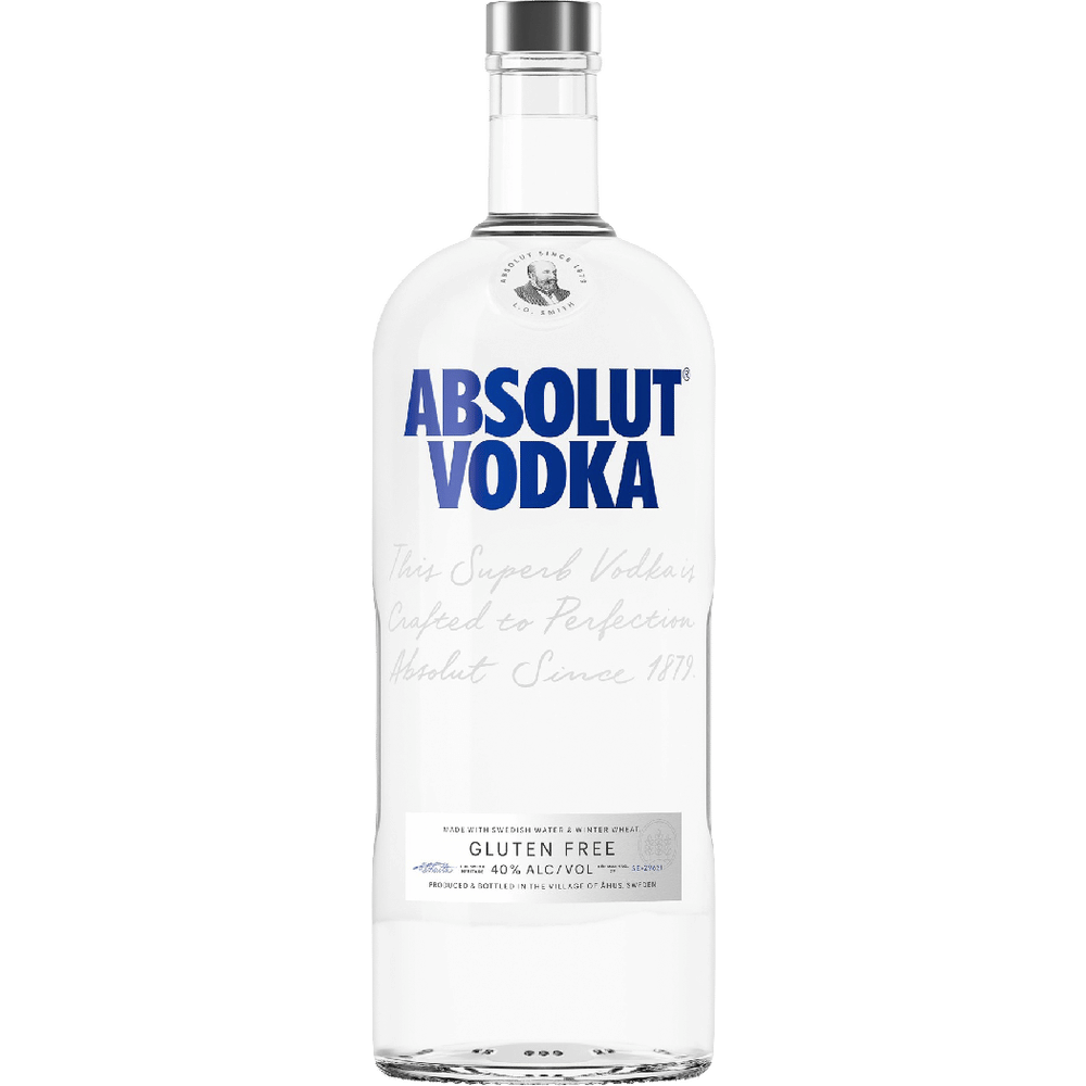Absolut Vodka 1.75L bottle
