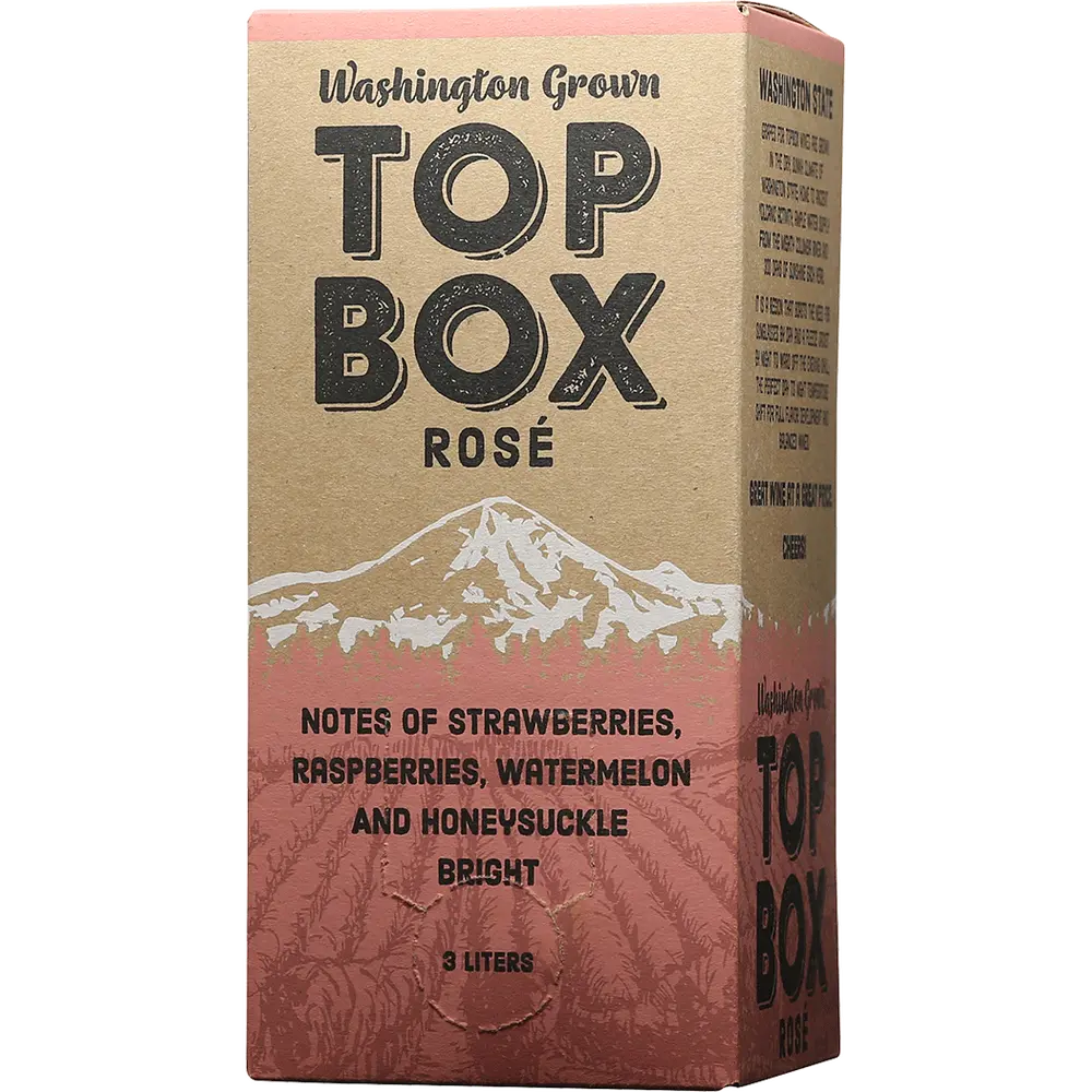 Top Box Rose Boxed Wine