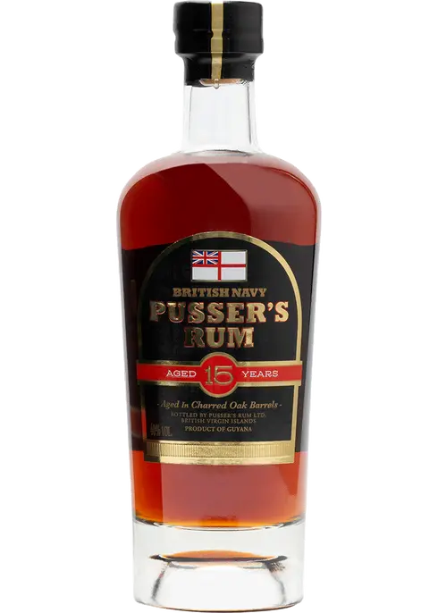 Pussers British Navy Rum Aged 15 Years
