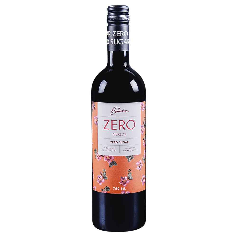 Bellissima Zero Sugar Merlot Wine