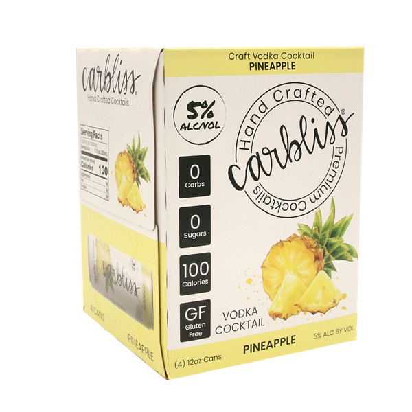 Carbliss Pineapple Handcrafted Premium Cocktails