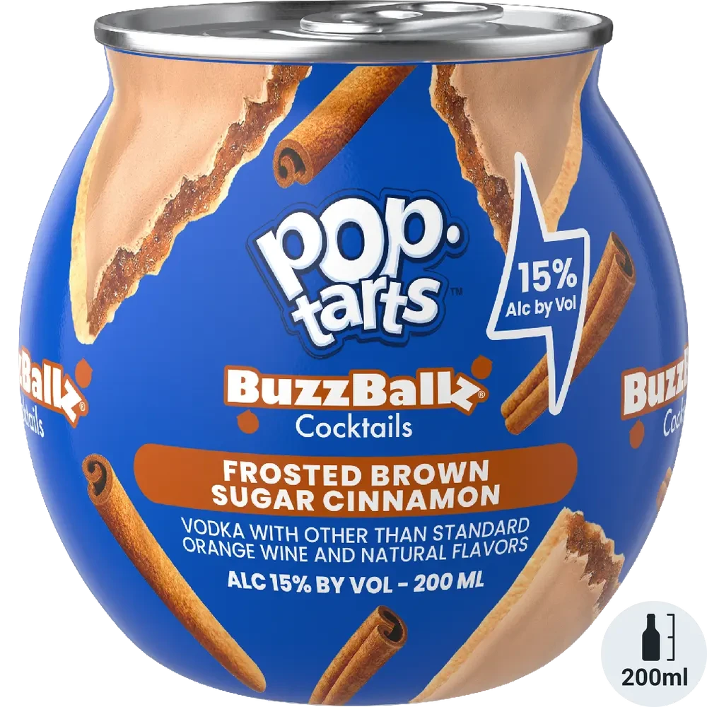 BuzzBallz Pop Tartz Frosted Brown Sugar Cinnamon