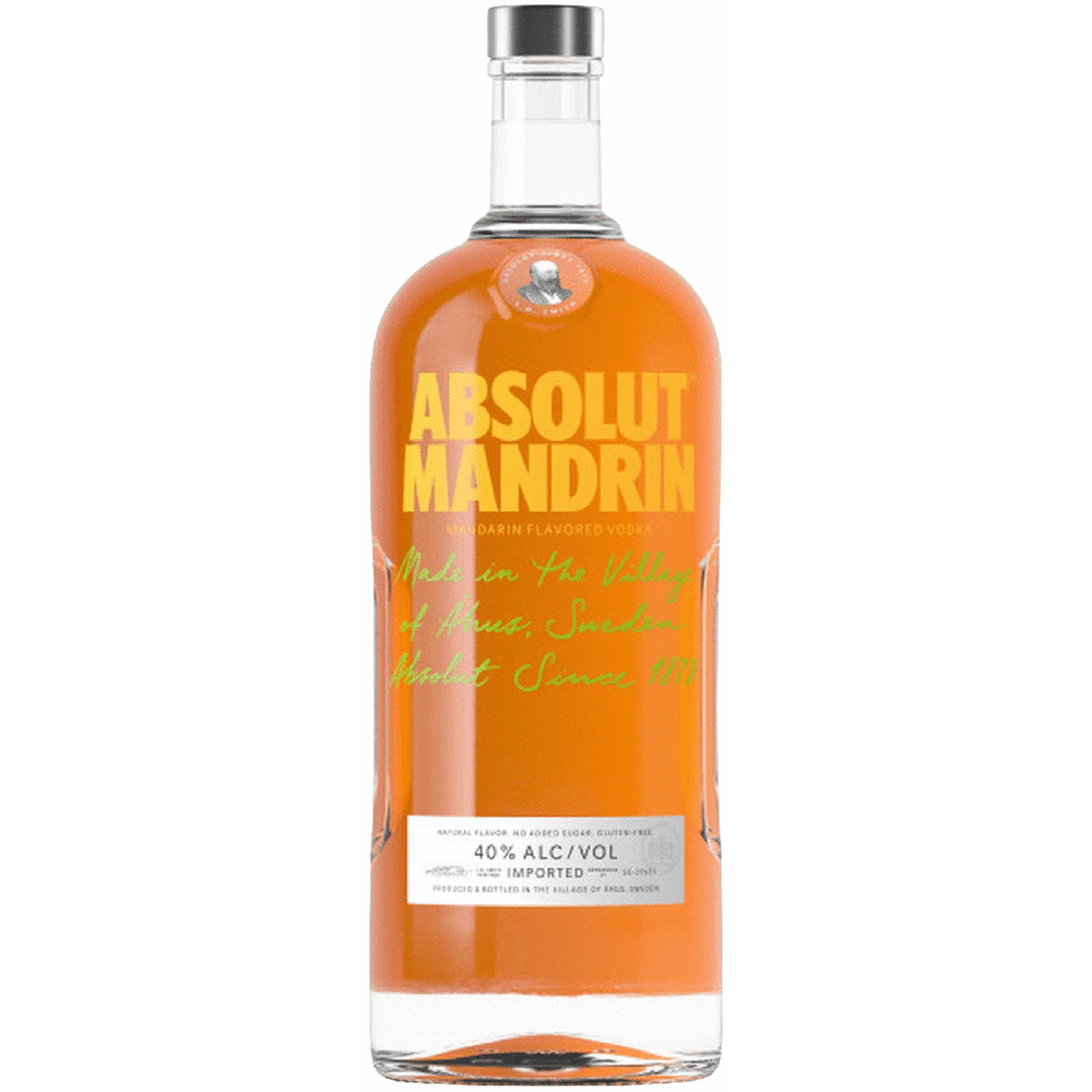 Absolut Vodka Mandarin 1.75L bottle