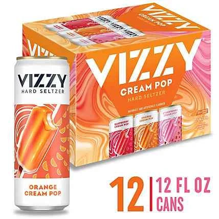 Vizzy Orange Cream Pop Hard Seltzer