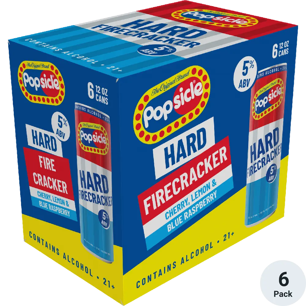 Popsicle Firecracker 6pk Can