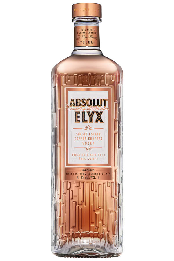 Absolut Elyx Vodka 750ml bottle
