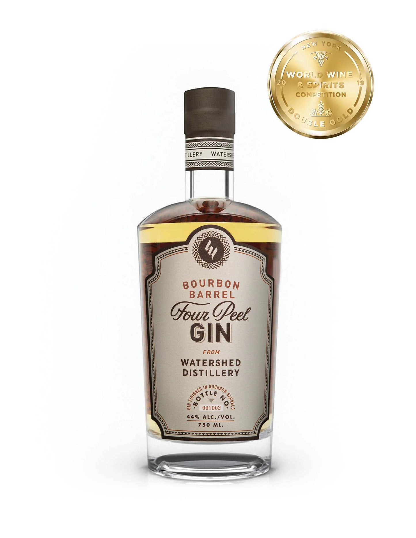 Watershed Bourbon Barrel Four Peel Gin