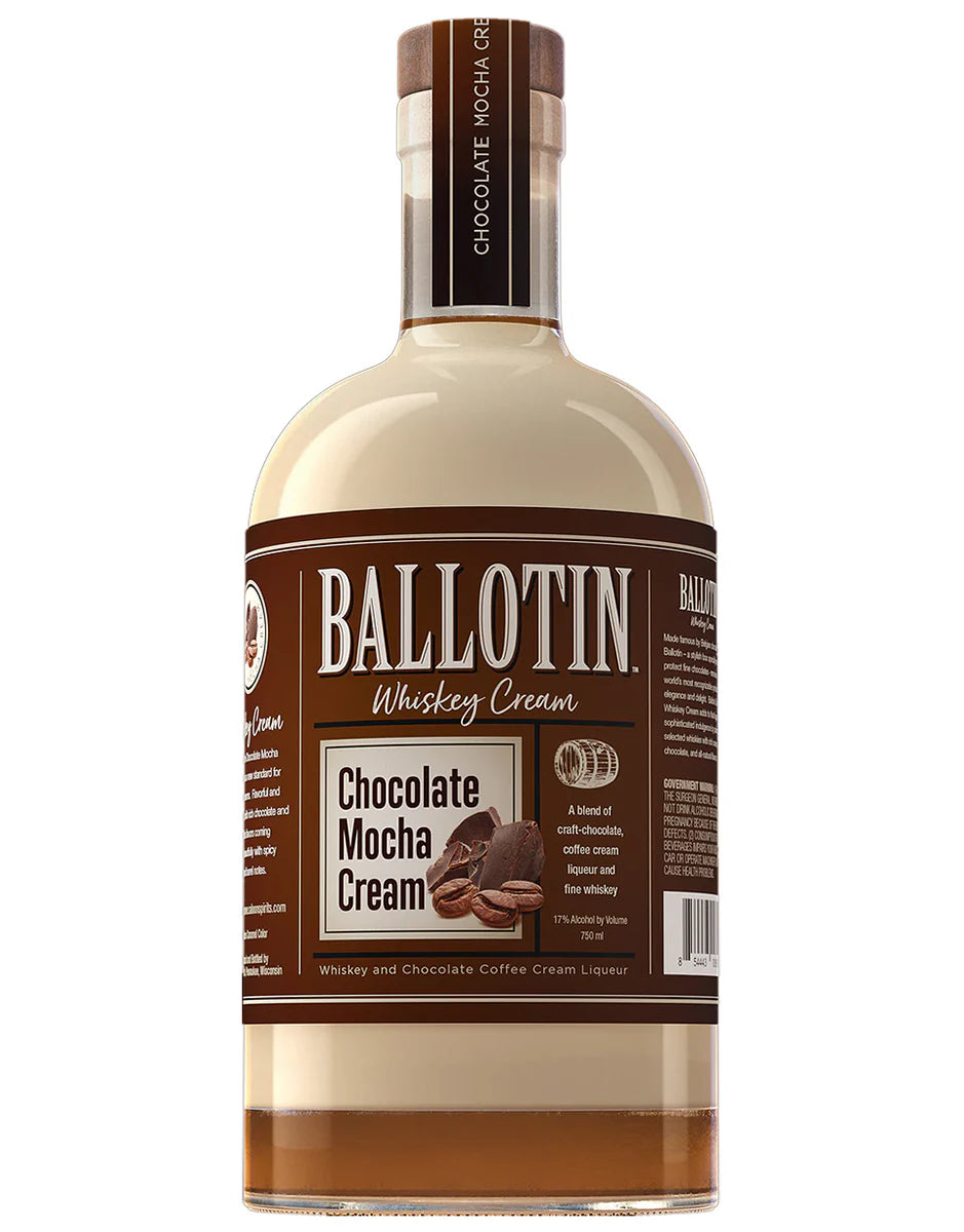 Ballotin Chocolate Mocha Cream 750ml bottle