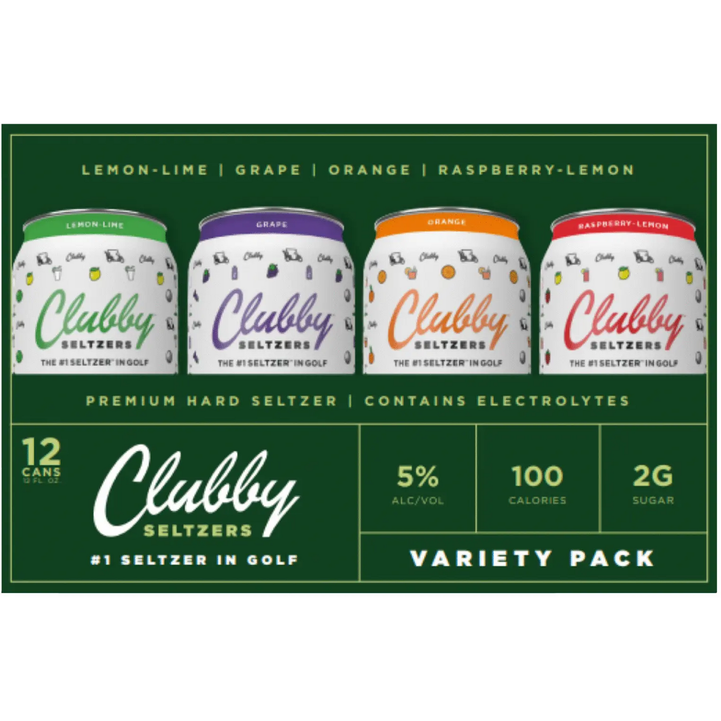 Clubby Seltzer Variety Pack