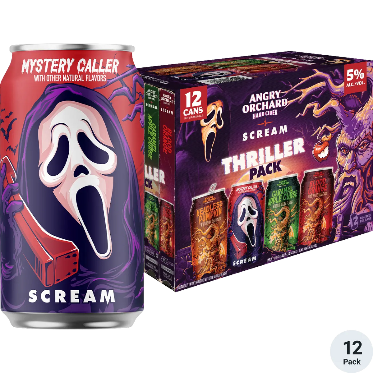 Angry Orchard Hard Cider Thriller Variety Pack