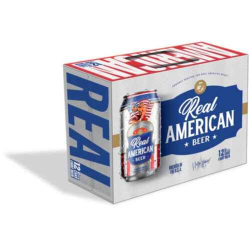 Real American Beer 12 Pack