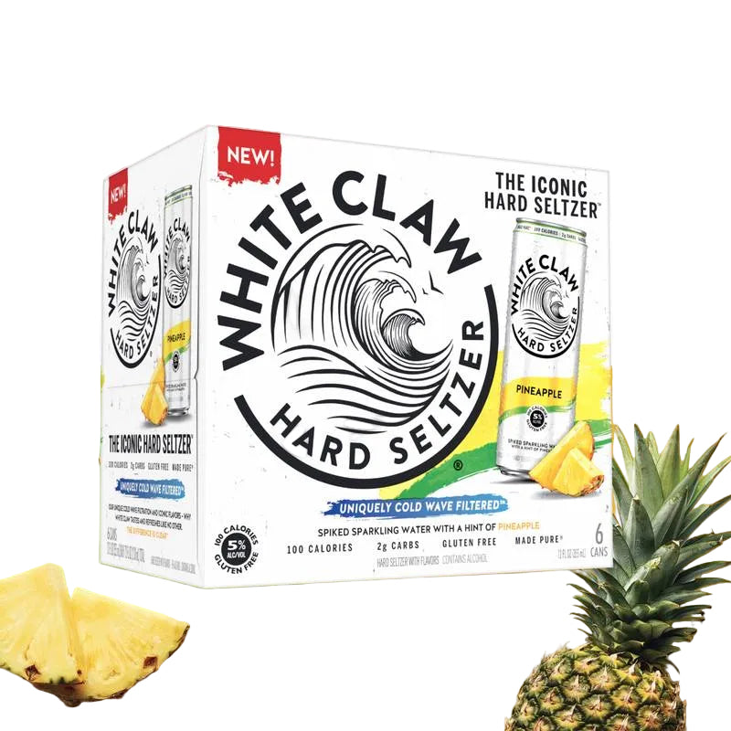White Claw Pineapple Vodka Seltzer