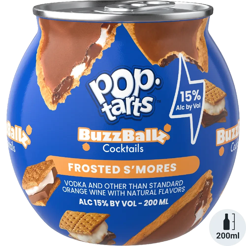BuzzBallz Pop Tartz Toasted S'mores