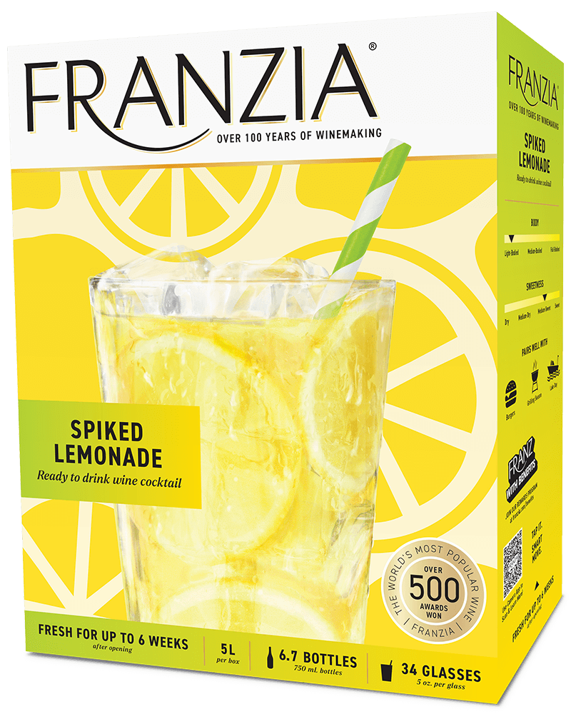 Franzia Spiked Lemonade Wine Cocktail