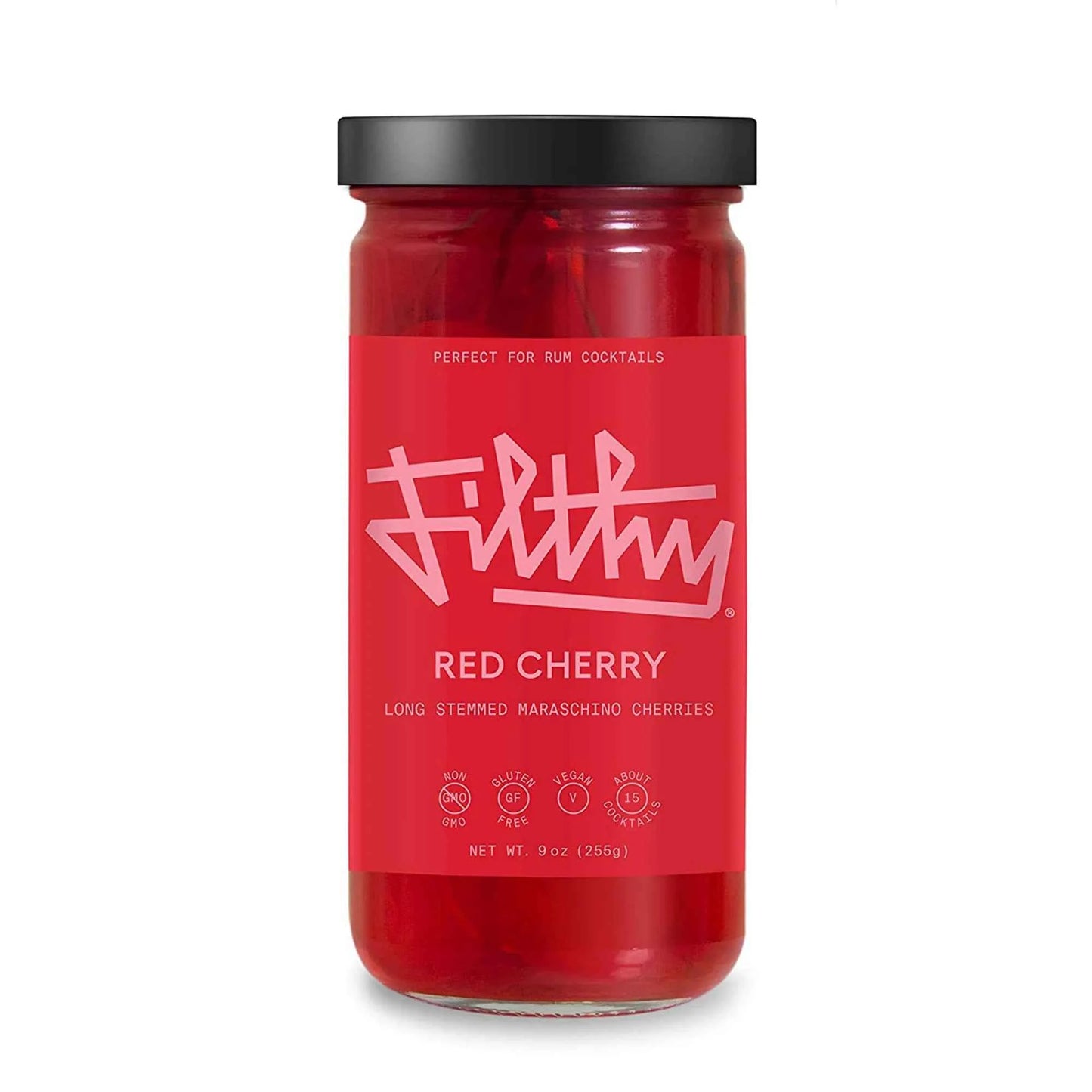 Filthy Maraschino Red Cherries