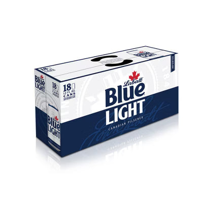 Labatt Blue Light Canadian Pilsener, 18 pack