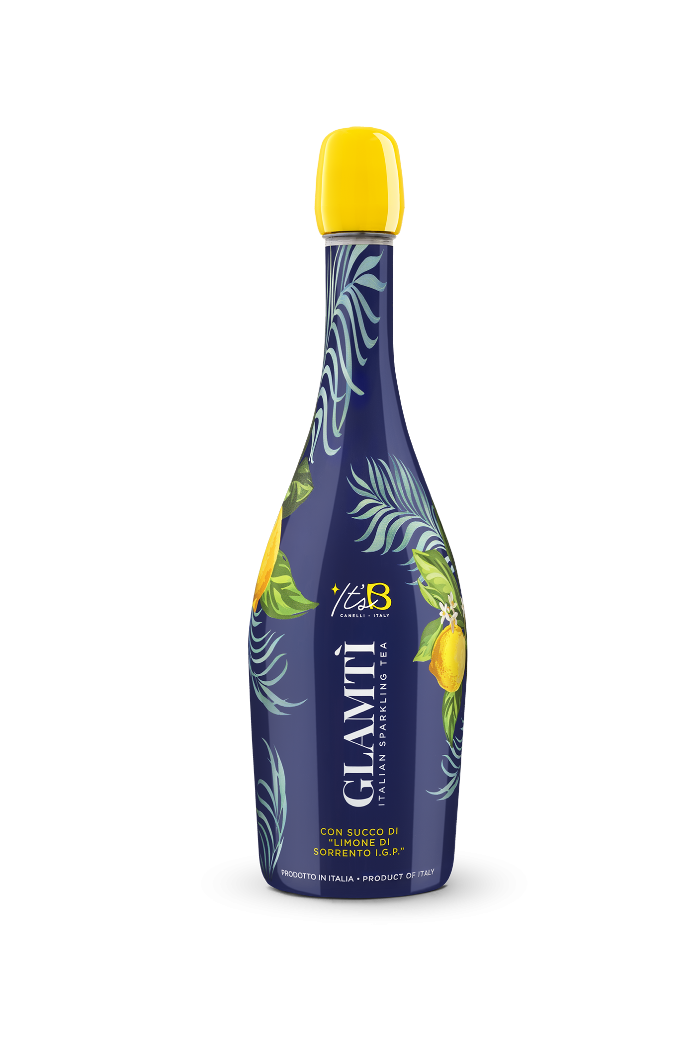 Glamti Italian Sparkling Tea with Juice of "Limone Di Dorrento I.G.P."