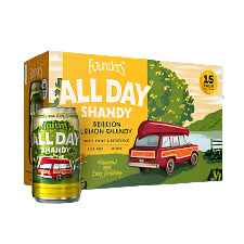 Founders All Day Shandy Session Lemon Shandy 15 Pack
