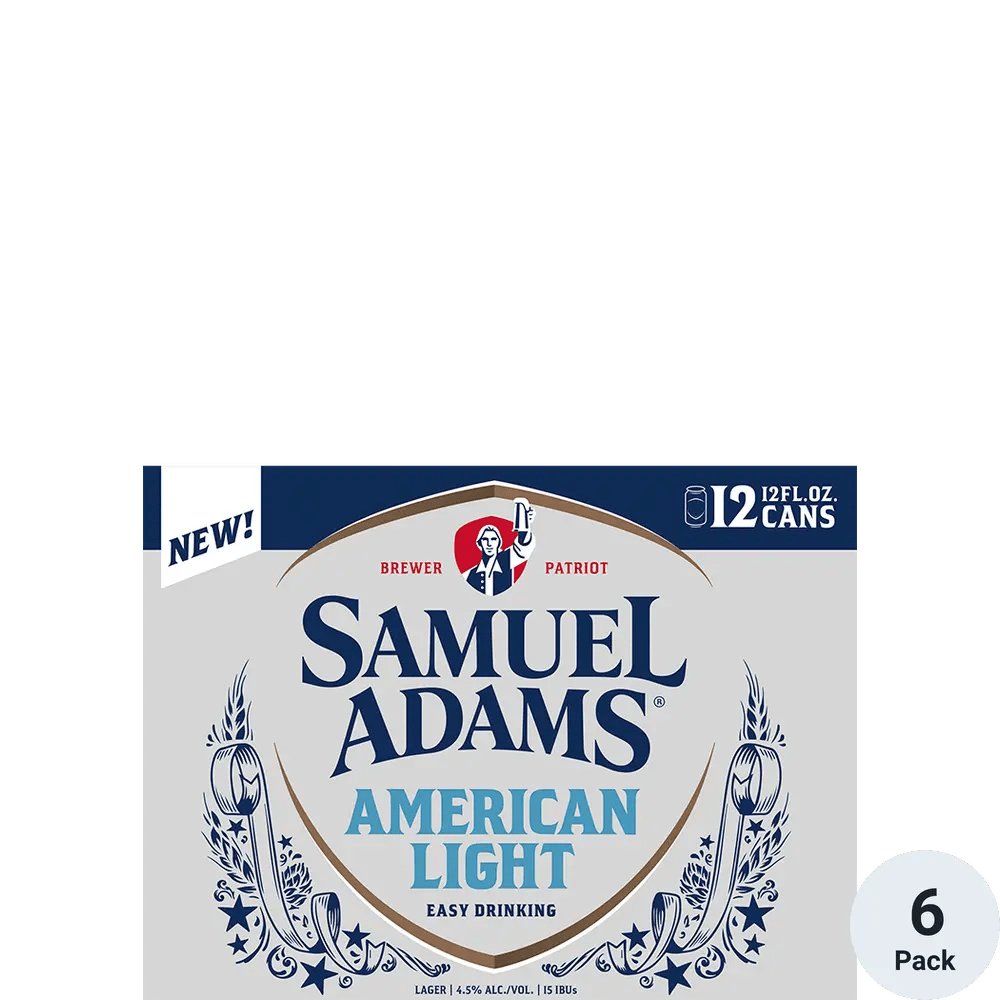 Samuel Adams American Light - Wine Palace