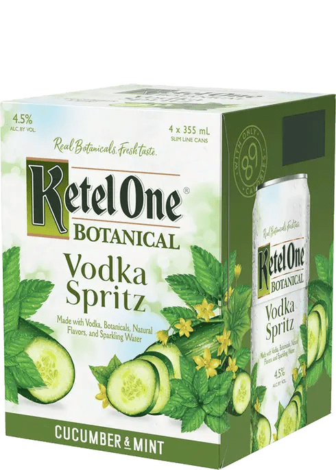 Ketel One Vodka Spritz Cucumber & Mint - Wine Palace