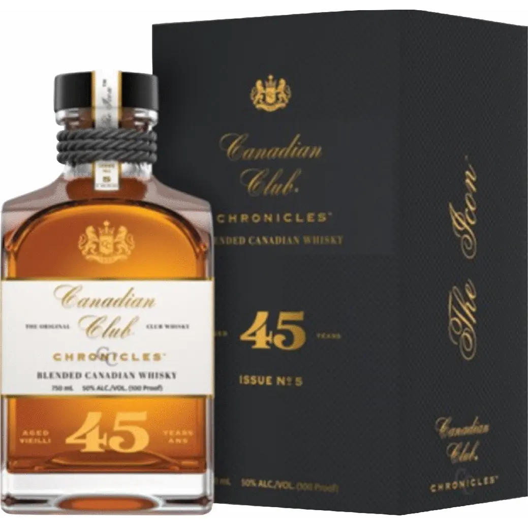 Canadian Club Chronicles 45 Year Whisky