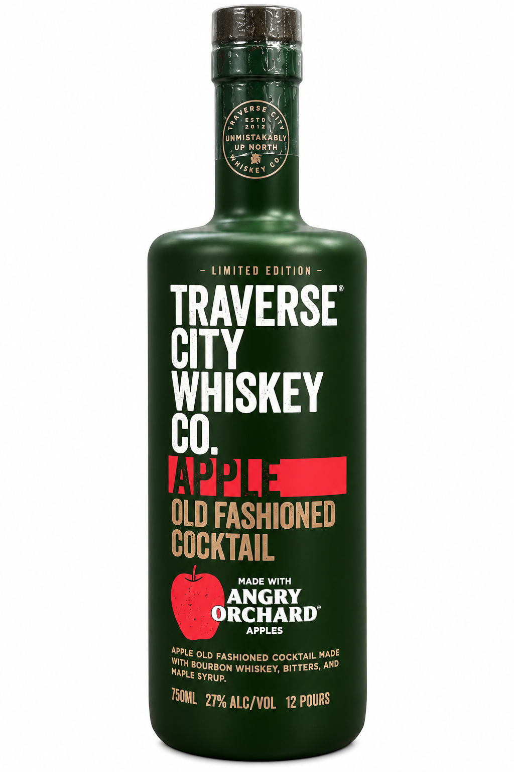 Traverse City Whiskey Co. x Angry Orchard Apple Old Fashioned Cocktail