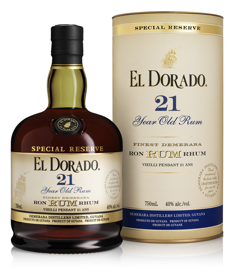 El Dorado Rum 21 Year Old Demerara Rum