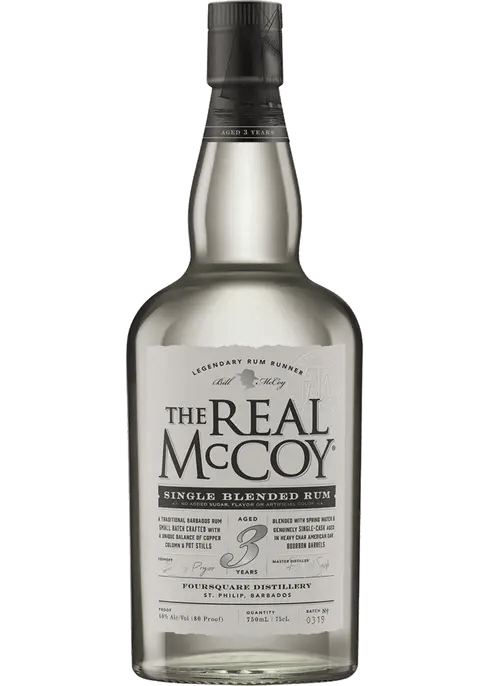 The Real Mccoy Rum Aged 3 Years - Wine Palace