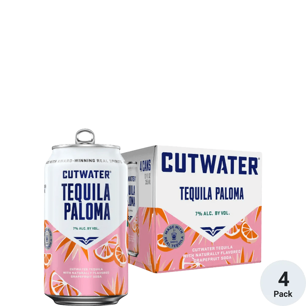 Cutwater Grapefruit Paloma 4Pack - Wine Palace