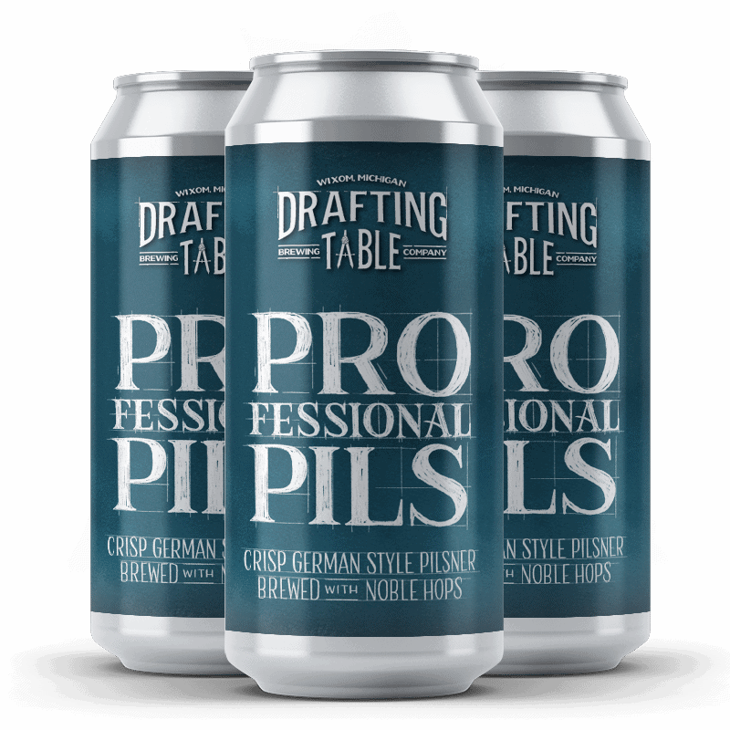 Drafting Table Professional Pils German-style pilsner 4-pack of 16 oz cans