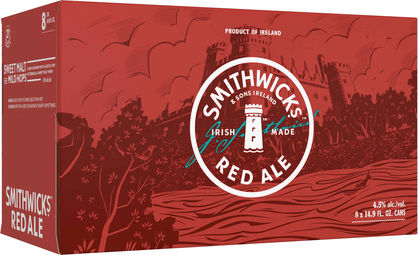 Smithwick's Irish Red Ale 8 Pack Cans