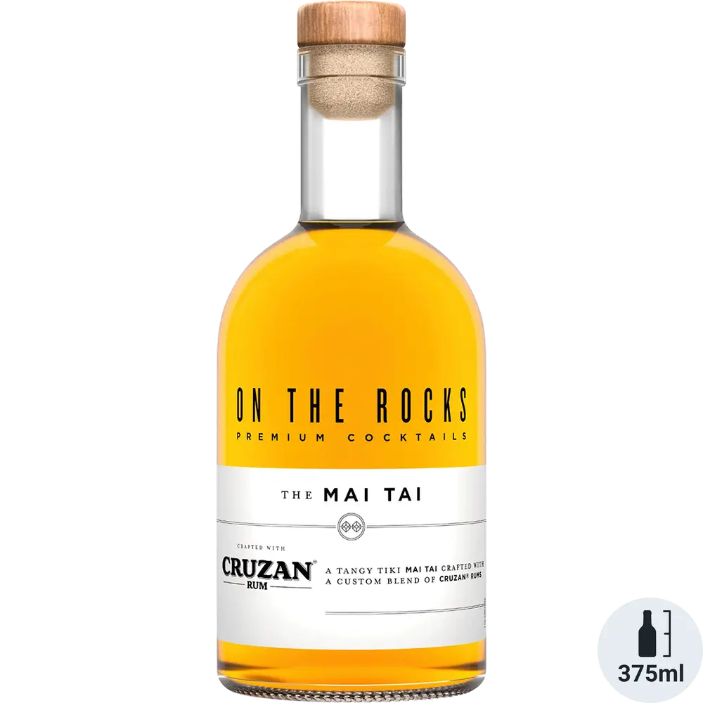 On The Rocks Cocktail Mai Tai With Cruzan Rum - Wine Palace