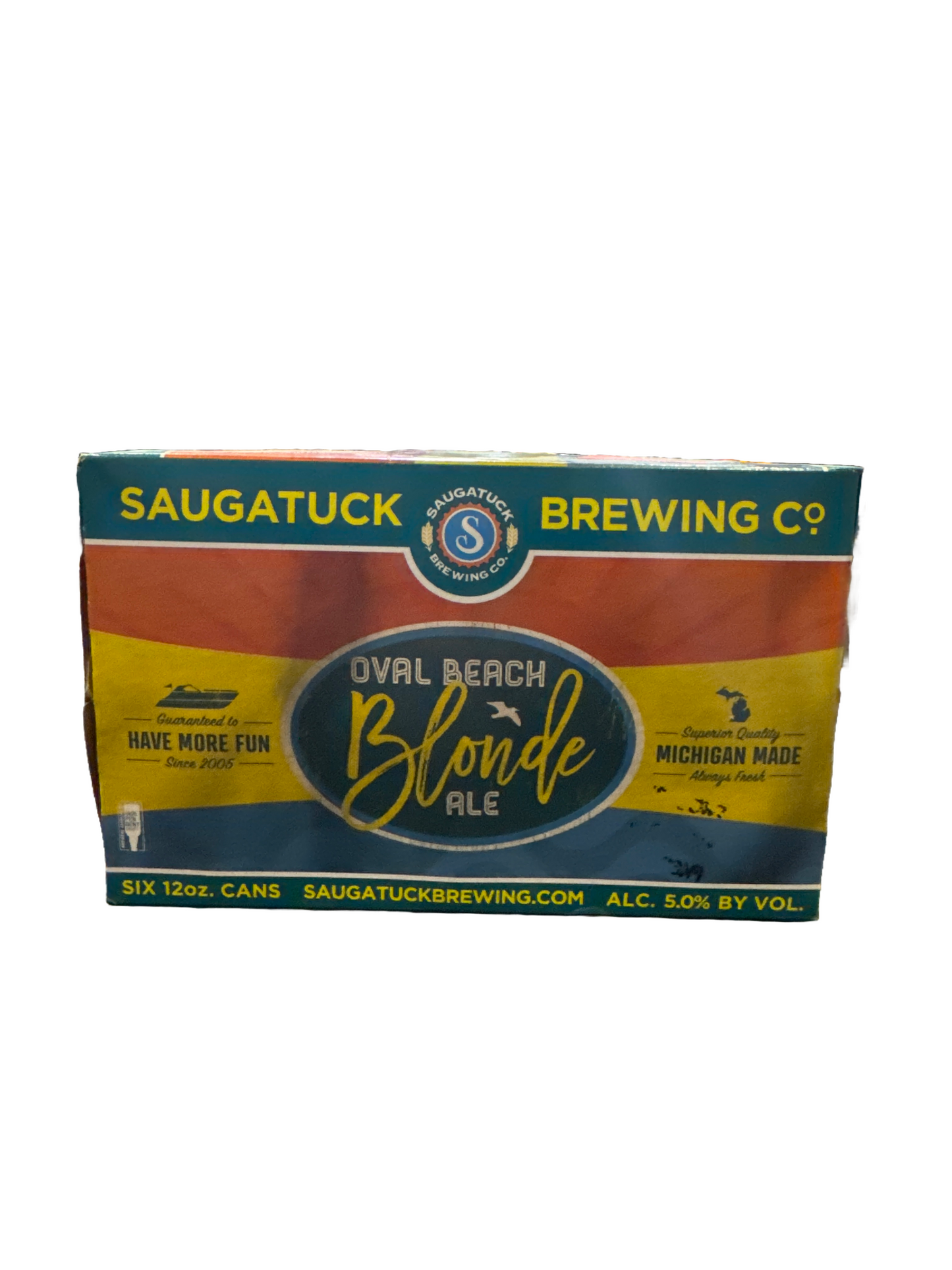 Saugatuck Brewing Oval Beach Blonde