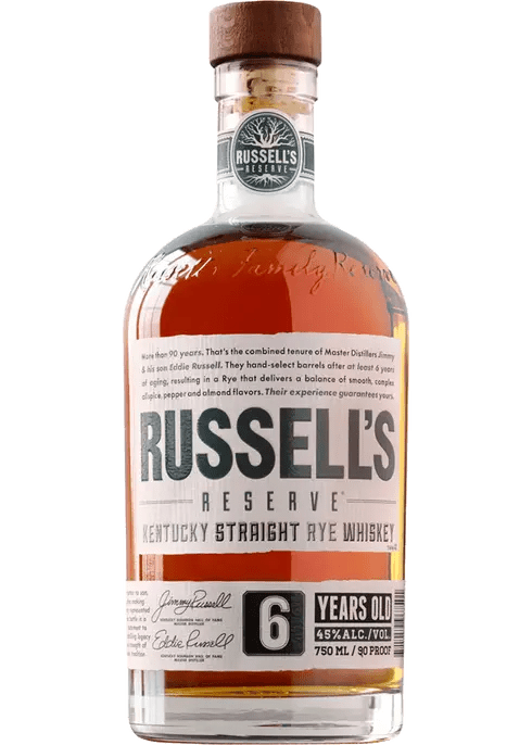 Russell's Reserve 6 Year Rye - Wine Palace