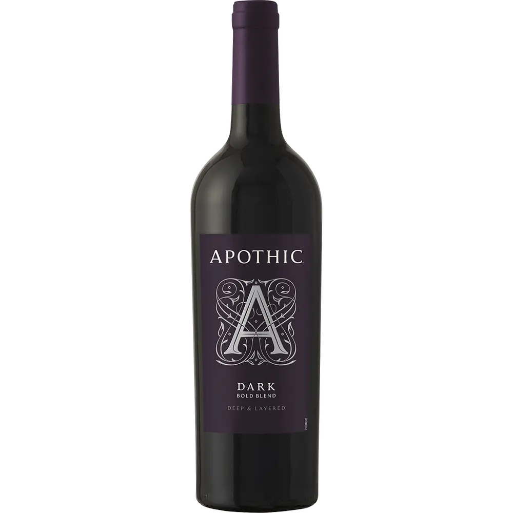 Apothic Dark Bold Red Blend - Wine Palace