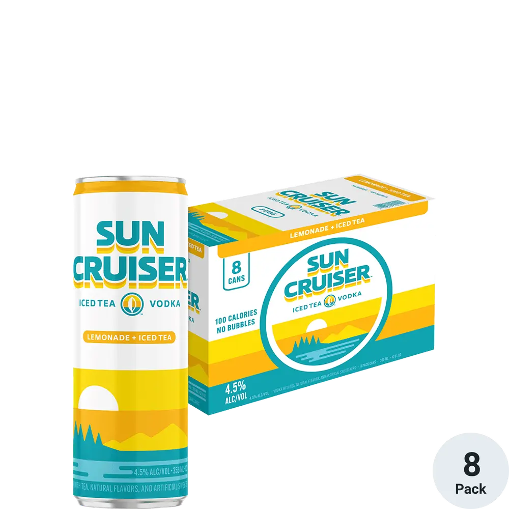 Sun Cruiser Lemonade Iced Tea Vodka 8 Pack