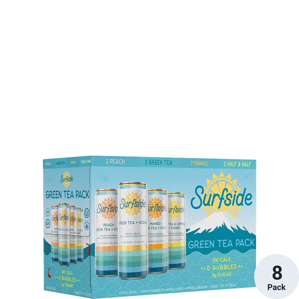 Surfside Green Tea Pack Vodka Cocktails