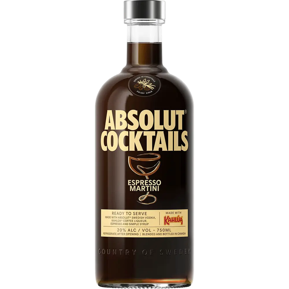 Absolut Cocktails Espresso Martini