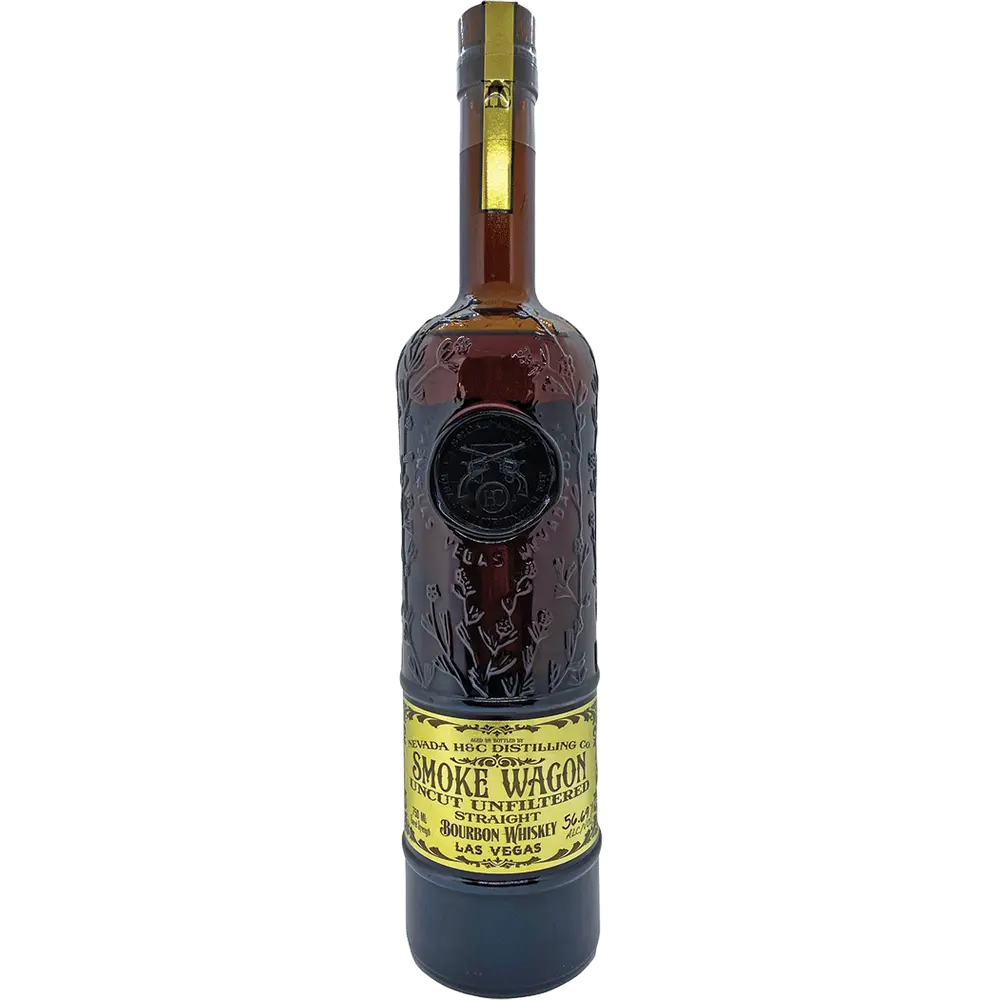 Smoke Wagon Uncut Unfiltered Bourbon Whiskey