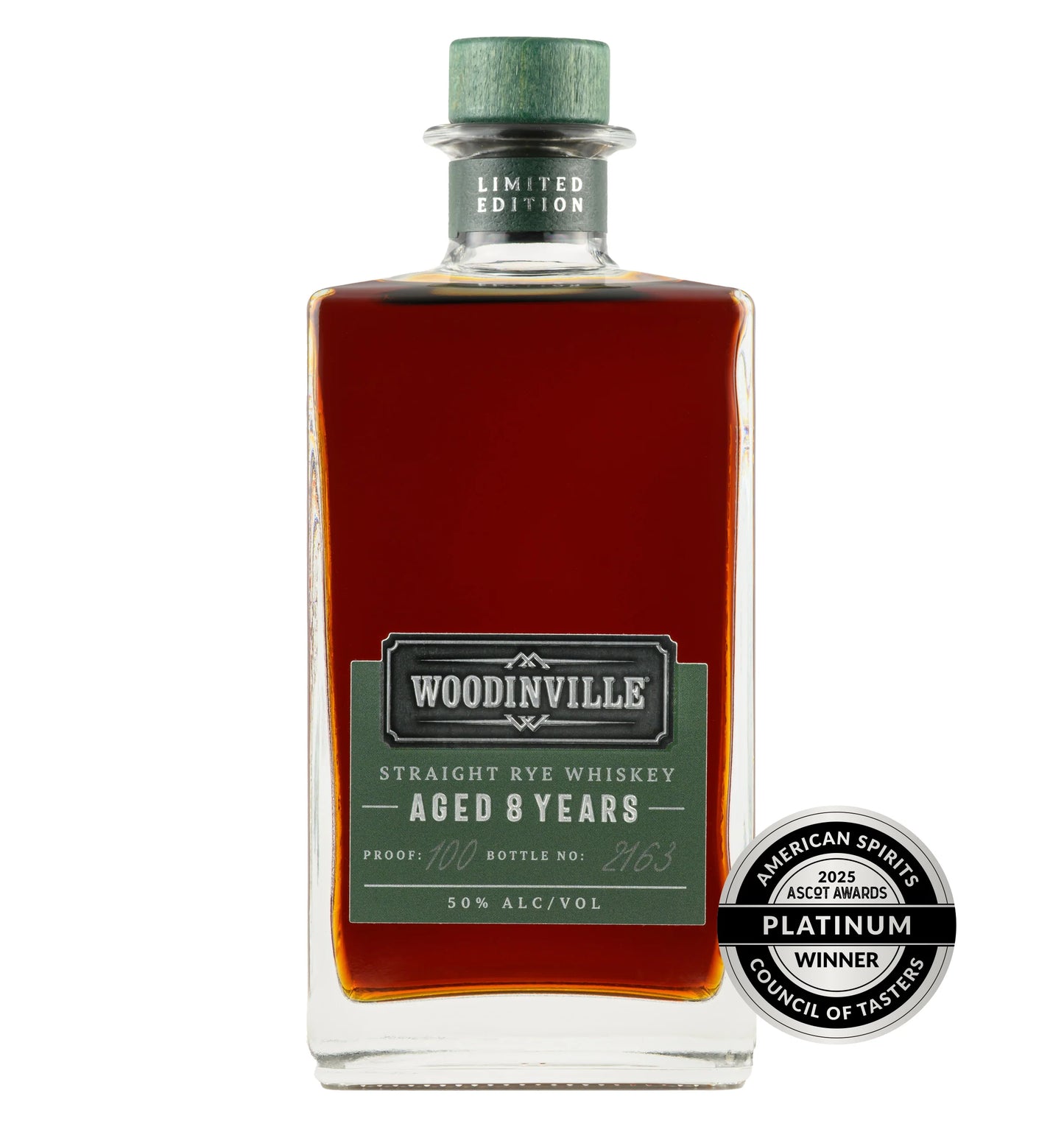 Woodinville 8Yr Straight Rye Whiskey