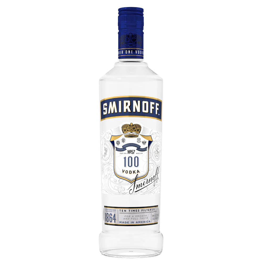 Smirnoff Blue 100 Proof Vodka