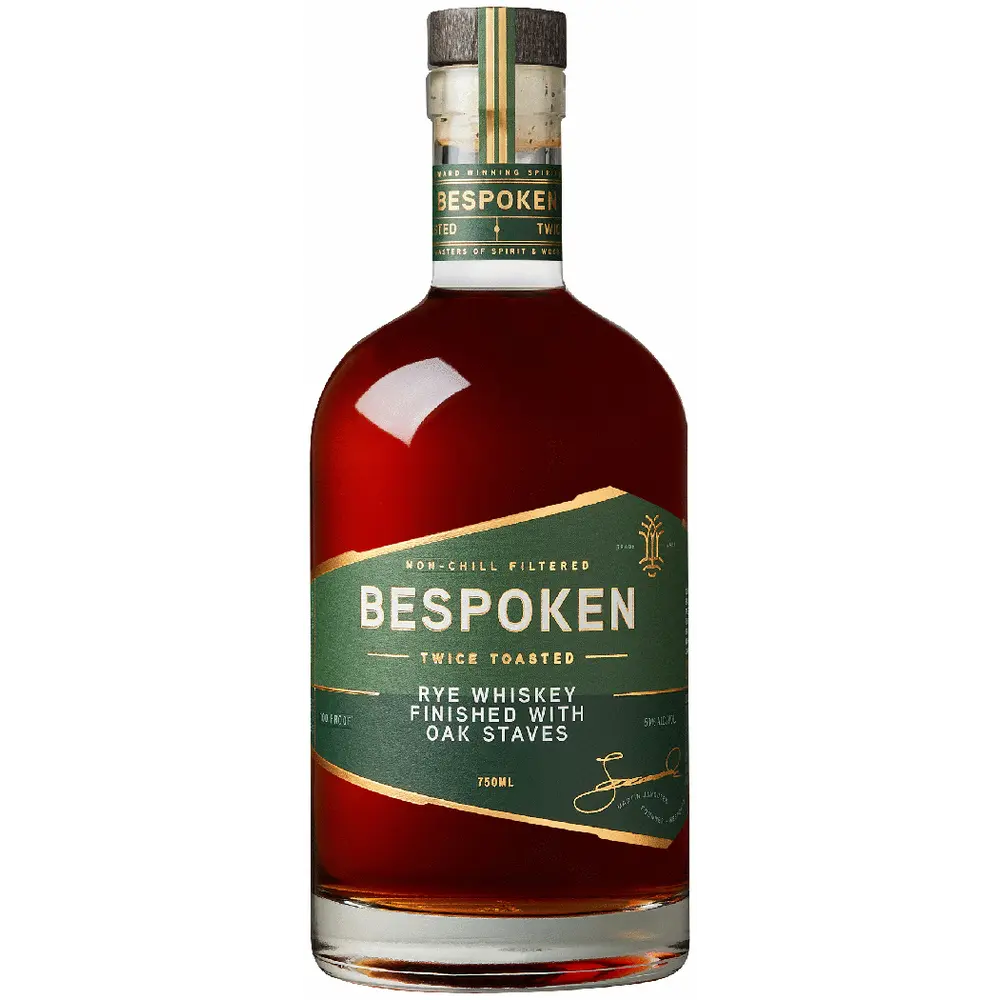 Bespoken Twice Toasted Rye Whiskey