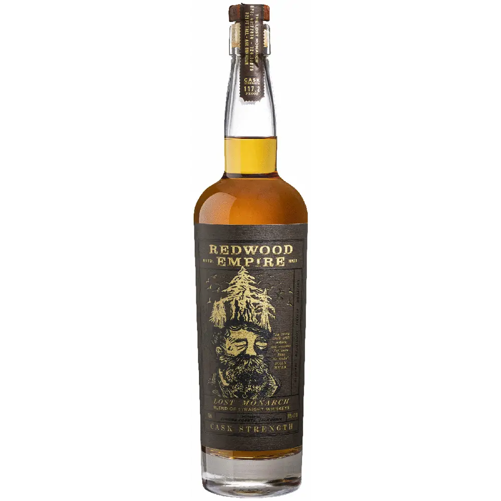 Redwood Empire Cask Strength Lost Monarch Whiskey