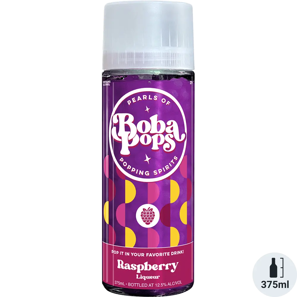Raspberry Boba Pops Popping Spirits