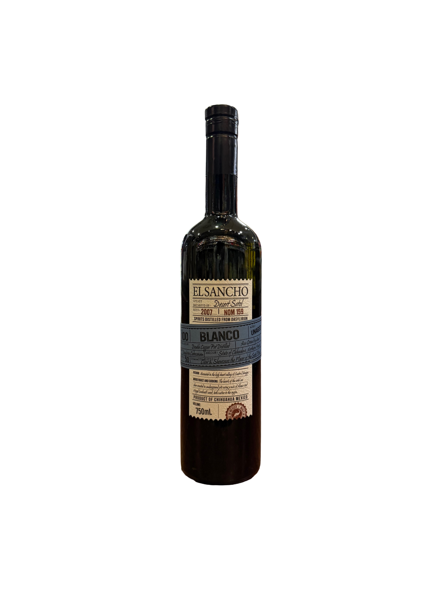 El Sancho Deset Sotol Blanco 100 Proof