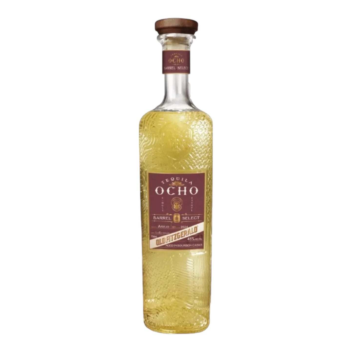 Tequila Ocho Añejo Aged in Old Fitzgerald Barrels